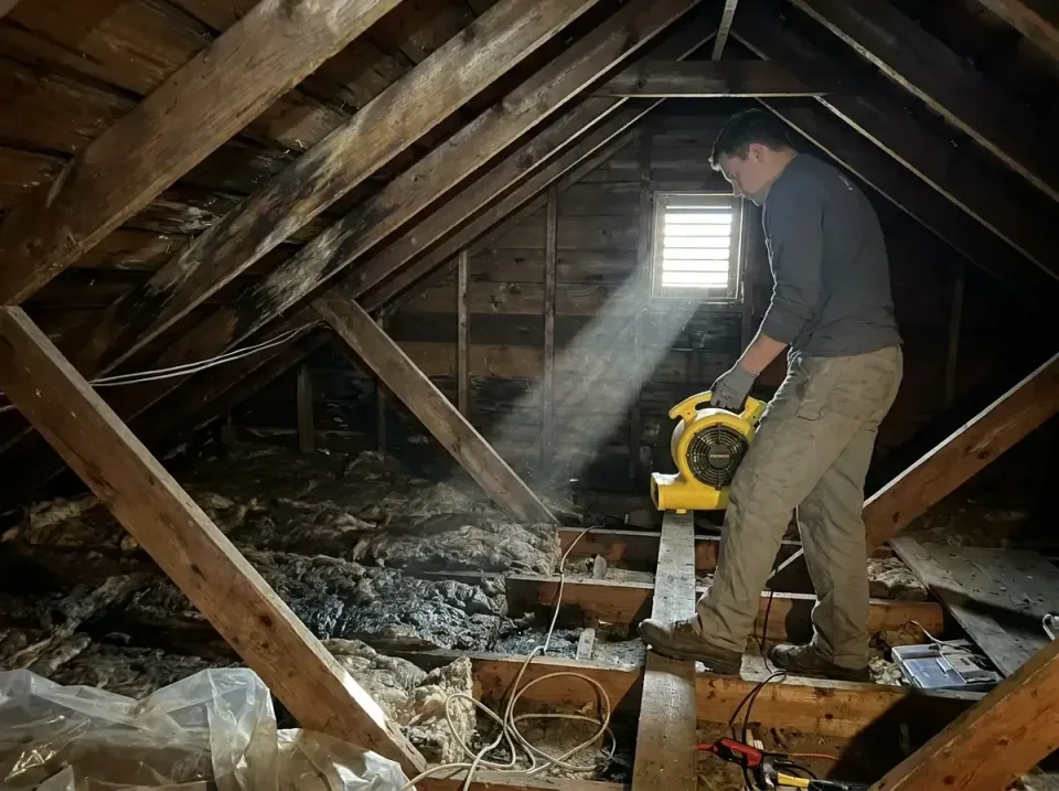 attic-water-damage-drying-proc-007 — frequently asked questions, Emergency Water Extraction & 24/7 Flood Response in Chadron…